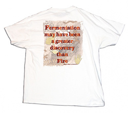 Homebrew Shirt - Fermentation  Greater than Fire